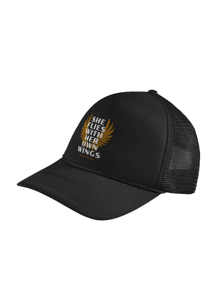 She Flies With Her Own Wings - Foam Trucker Hat product image (2)