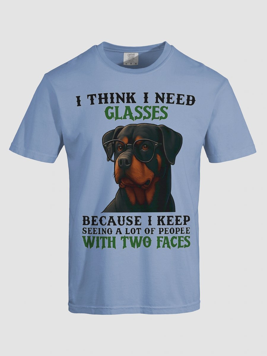 I Think I Need Glasses Because I Keep Seeing A Lot Of People With Two Faces Tee product image (56)