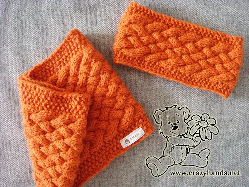 Wicker Cowl & Headband Patterns Set product image (6)