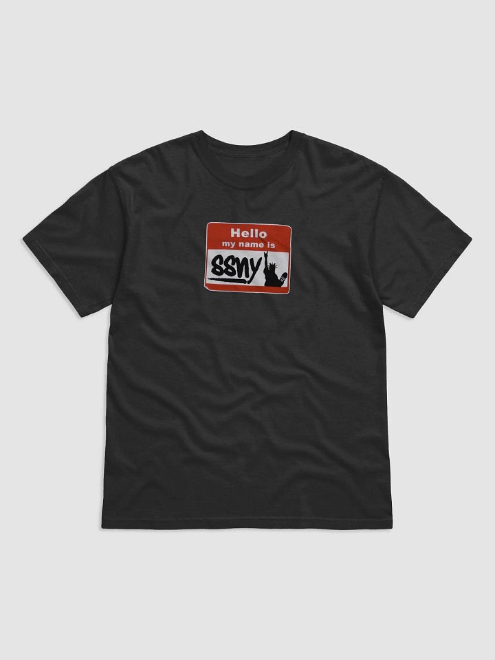 Hello My Name Is SSNY Heavy Weight Tee product image (2)