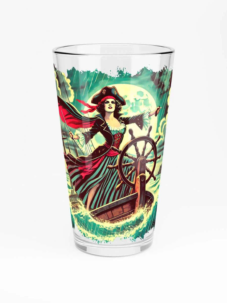 Pirate Woman Adventure 16 oz Glass product image (3)