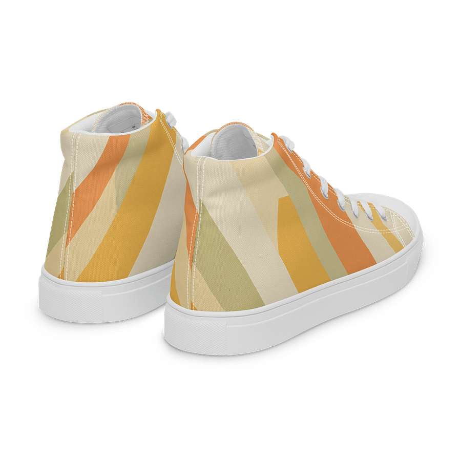 Sunset Stripes Women's High Tops product image (7)