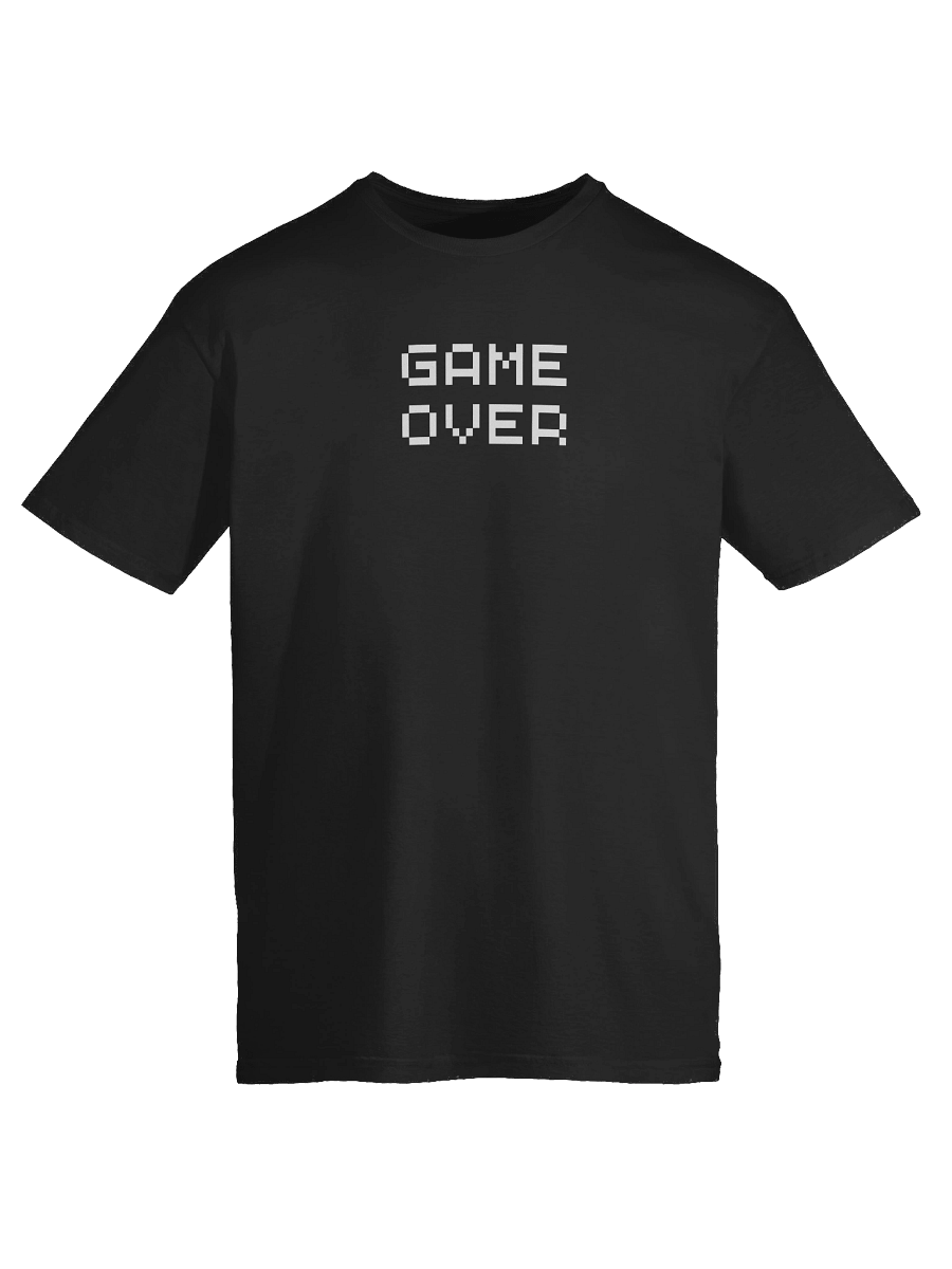 Game Over Block Letters T-Shirt product image (5)