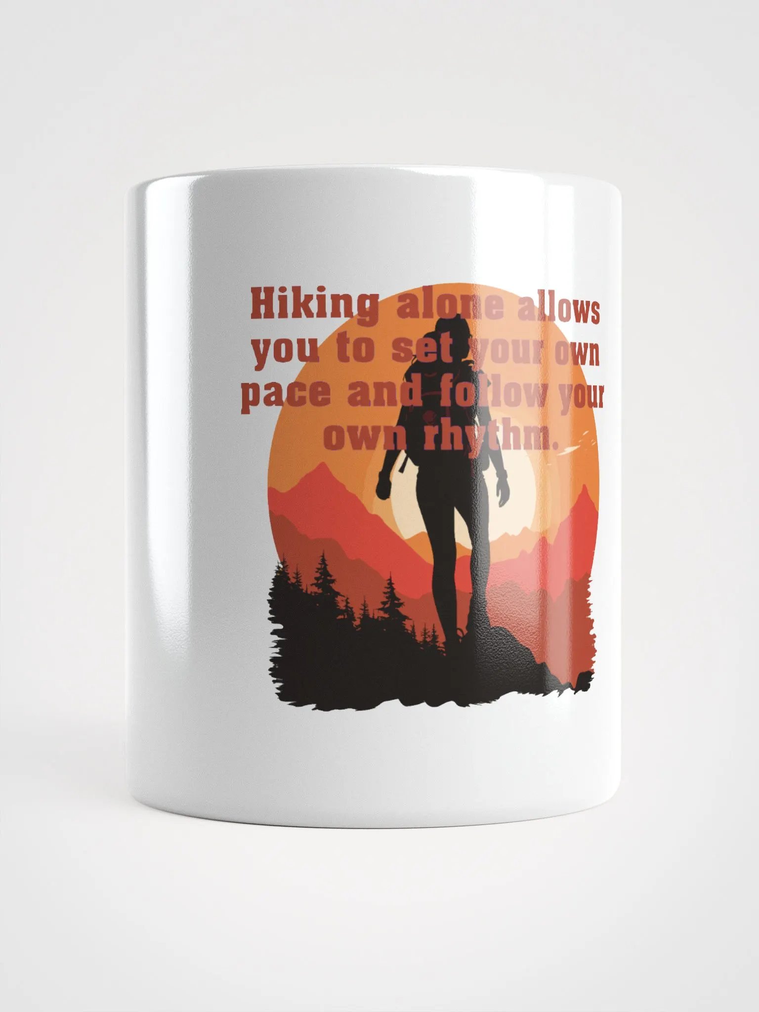 Hiking alone allows you to set your own pace and follow your own rhythm. product image (15)