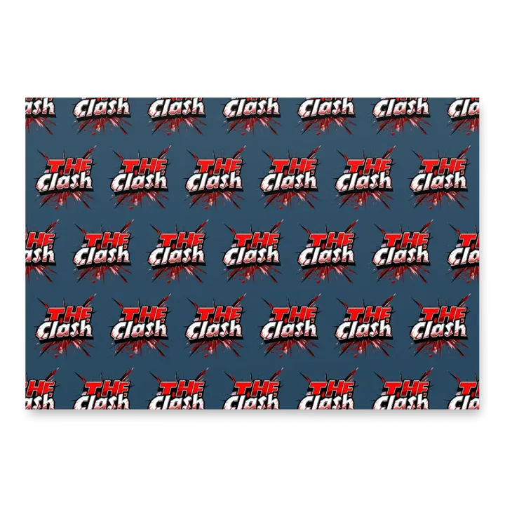 The Clash Wrapping Paper product image (2)