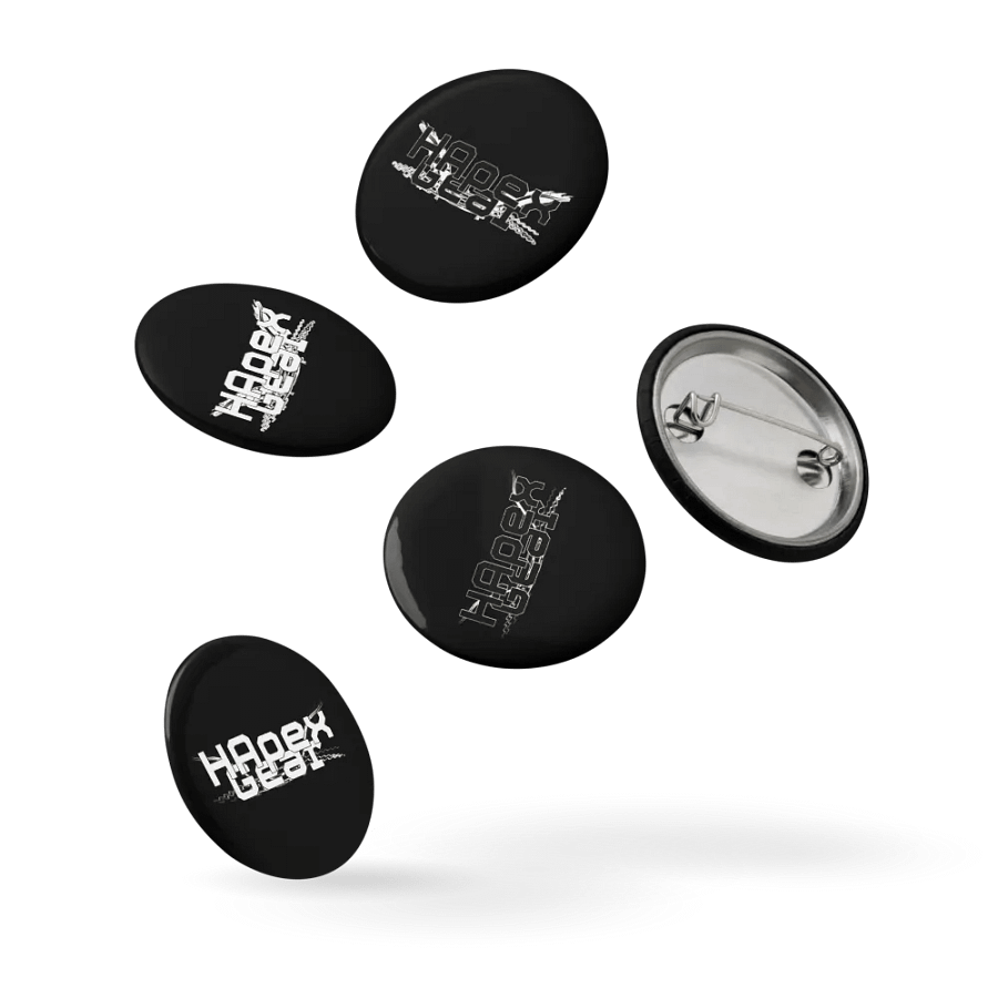 HApex Gear Embroidered Logo - Set of Pin Buttons product image (9)