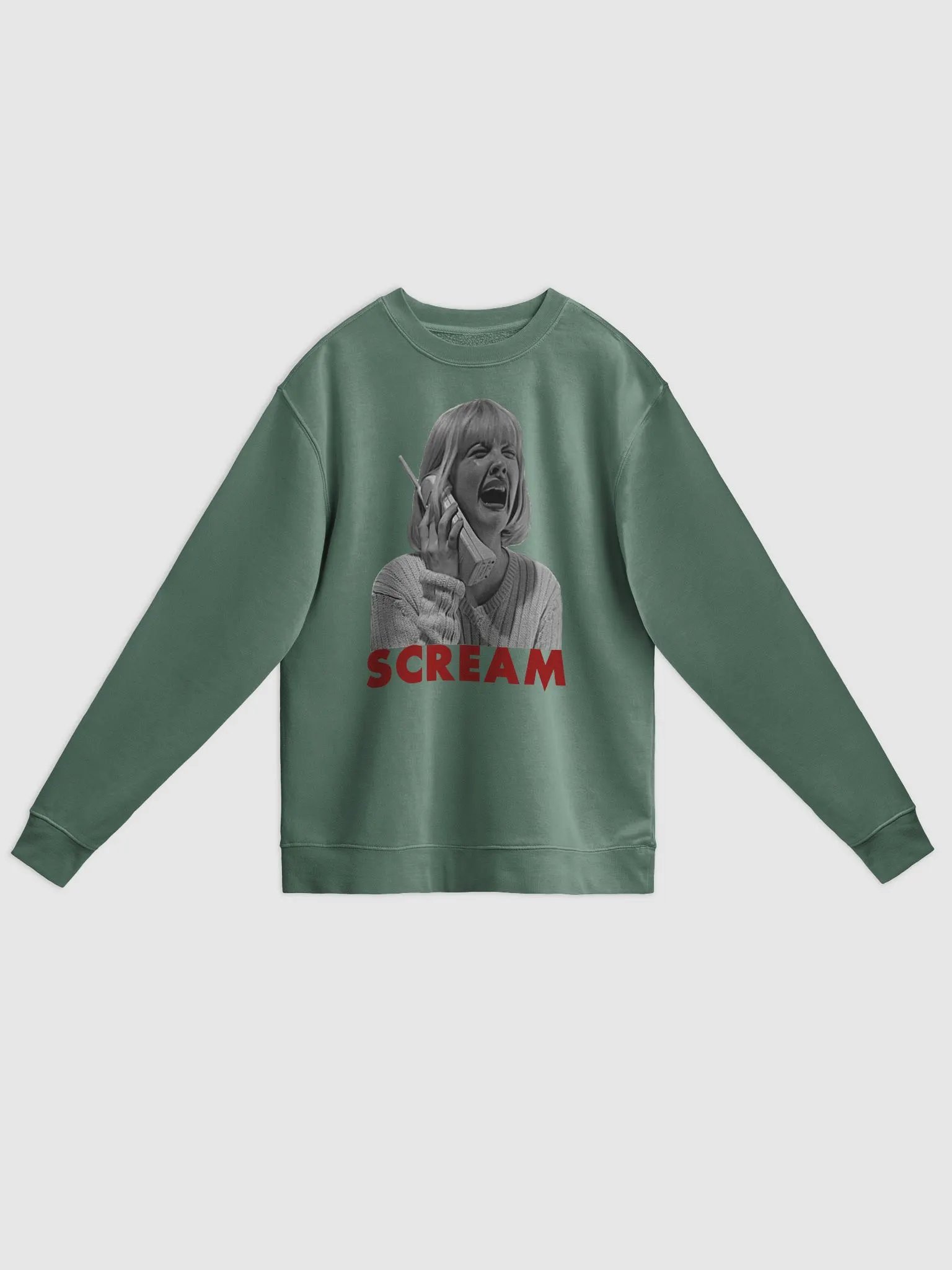 Iconic Scream Distressed Unisex Sweatshirt product image (7)