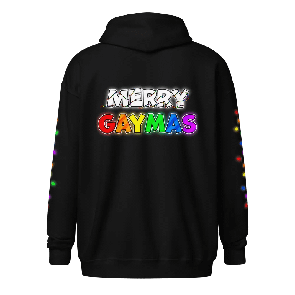 Merry Gaymas Zip Hoodie product image (4)