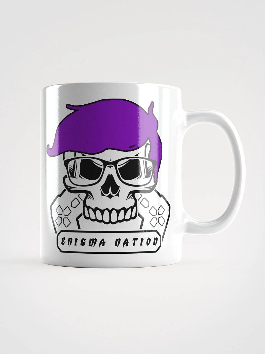 Enigma Nation White Glossy Mug product image (2)