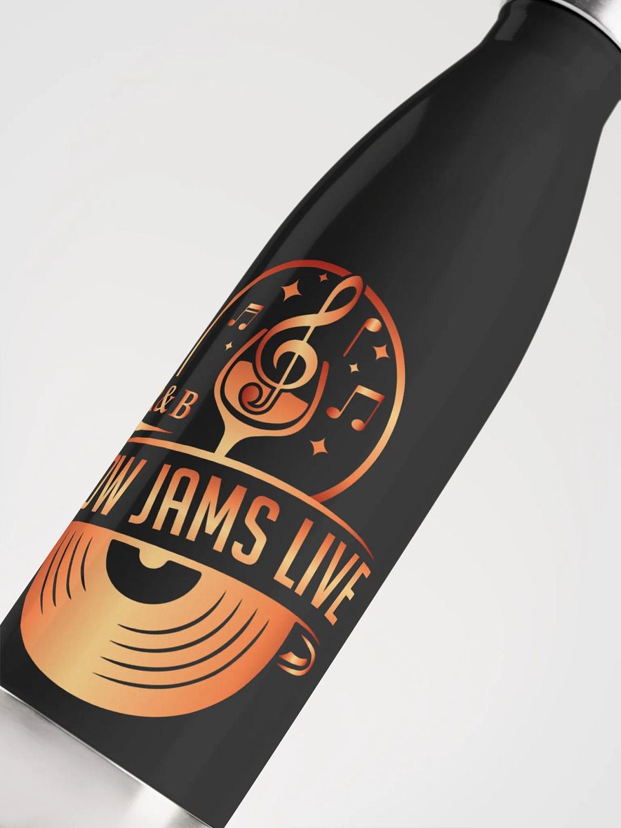 Black Water Bottle R&B Slow Jams LIVE Signature Orange product image (5)