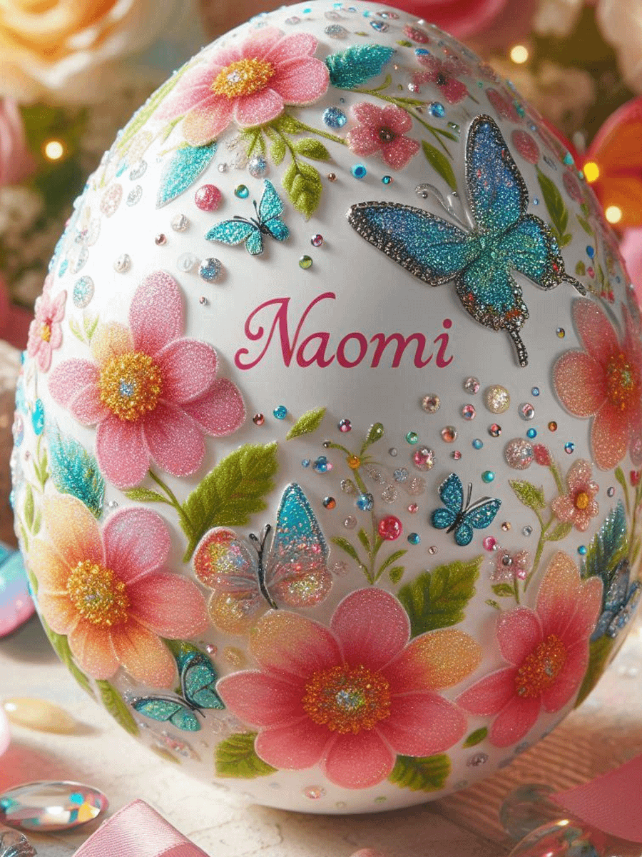 : Personalized Easter Name Cards – A Magical Gift to Remember! 🐣🌸✨ product image (2)