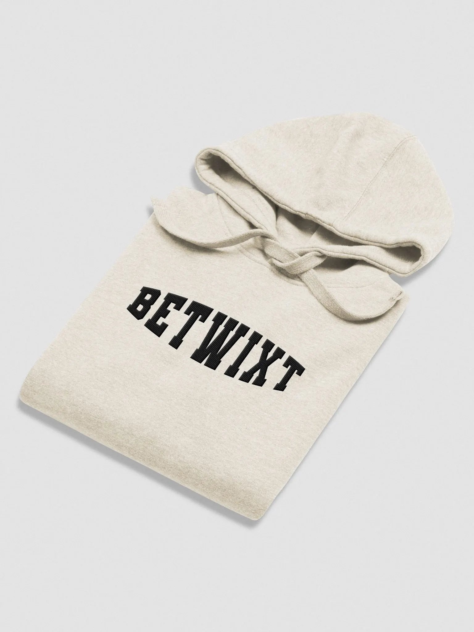 Betwixt Varsity Hoodie Black Thread product image (2)