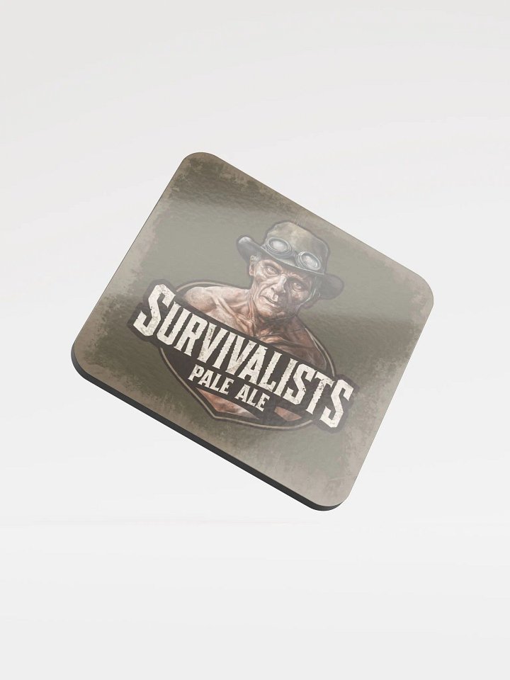 Survivalist Pale Ale - Glossed Cork Coaster product image (2)