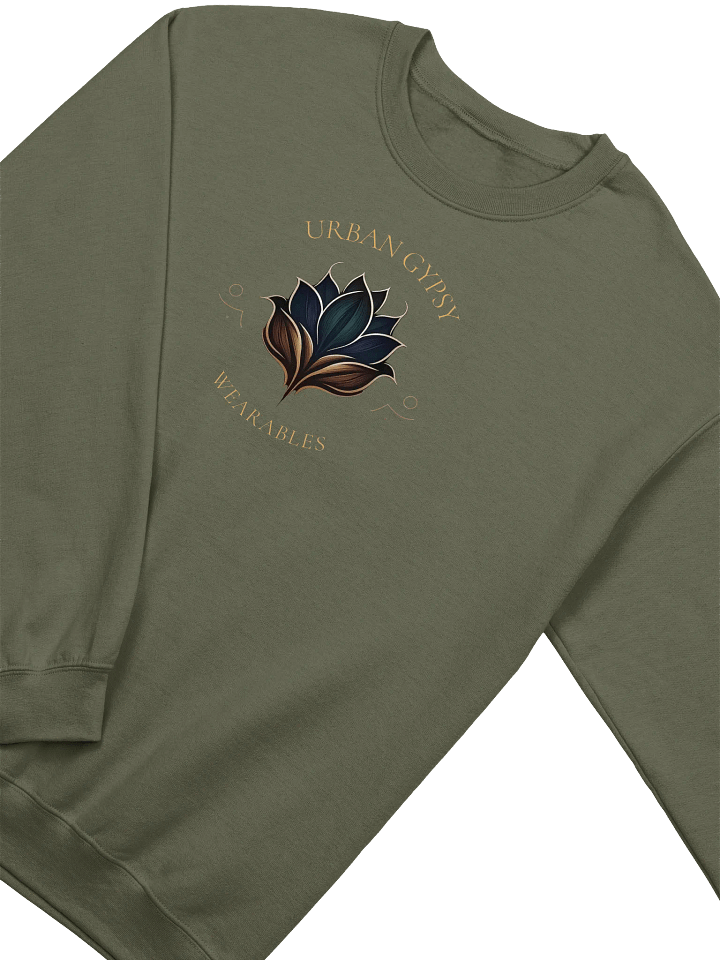 Lotus Bloom Unisex Crewneck Sweatshirt product image (2)