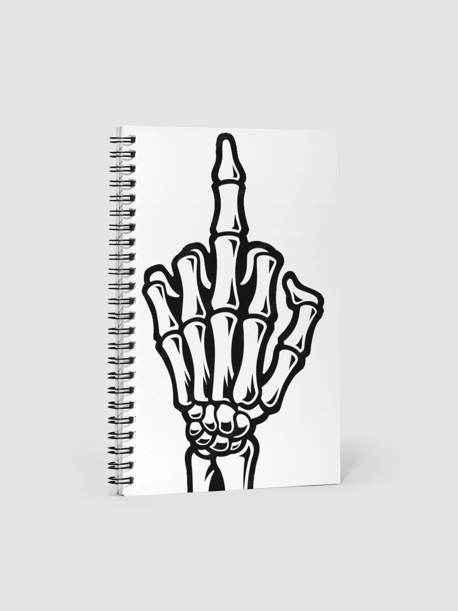Rebellious Gesture Spiral Notebook product image (1)