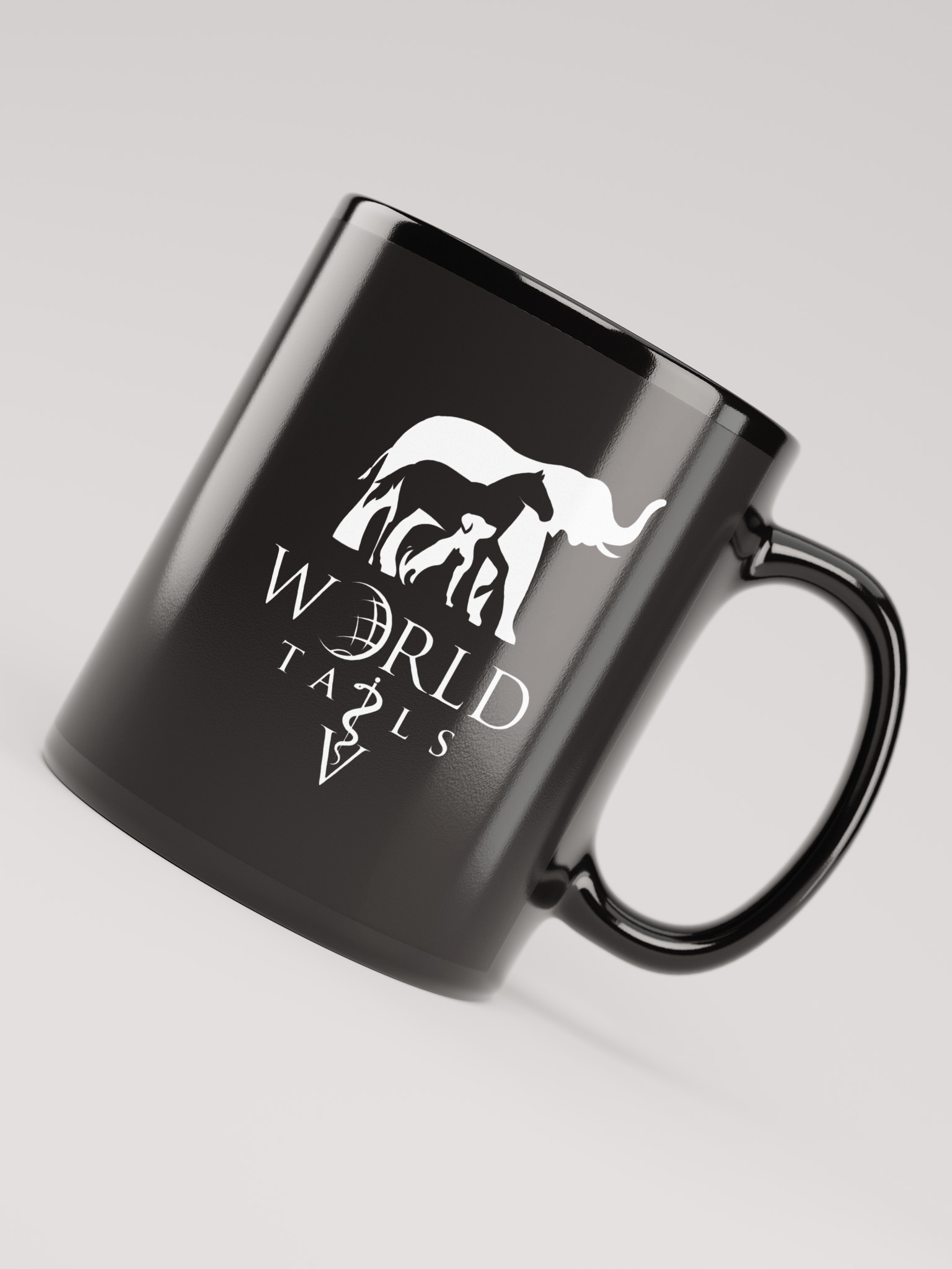 Logo Black Glossy Coffee Mug product image (3)