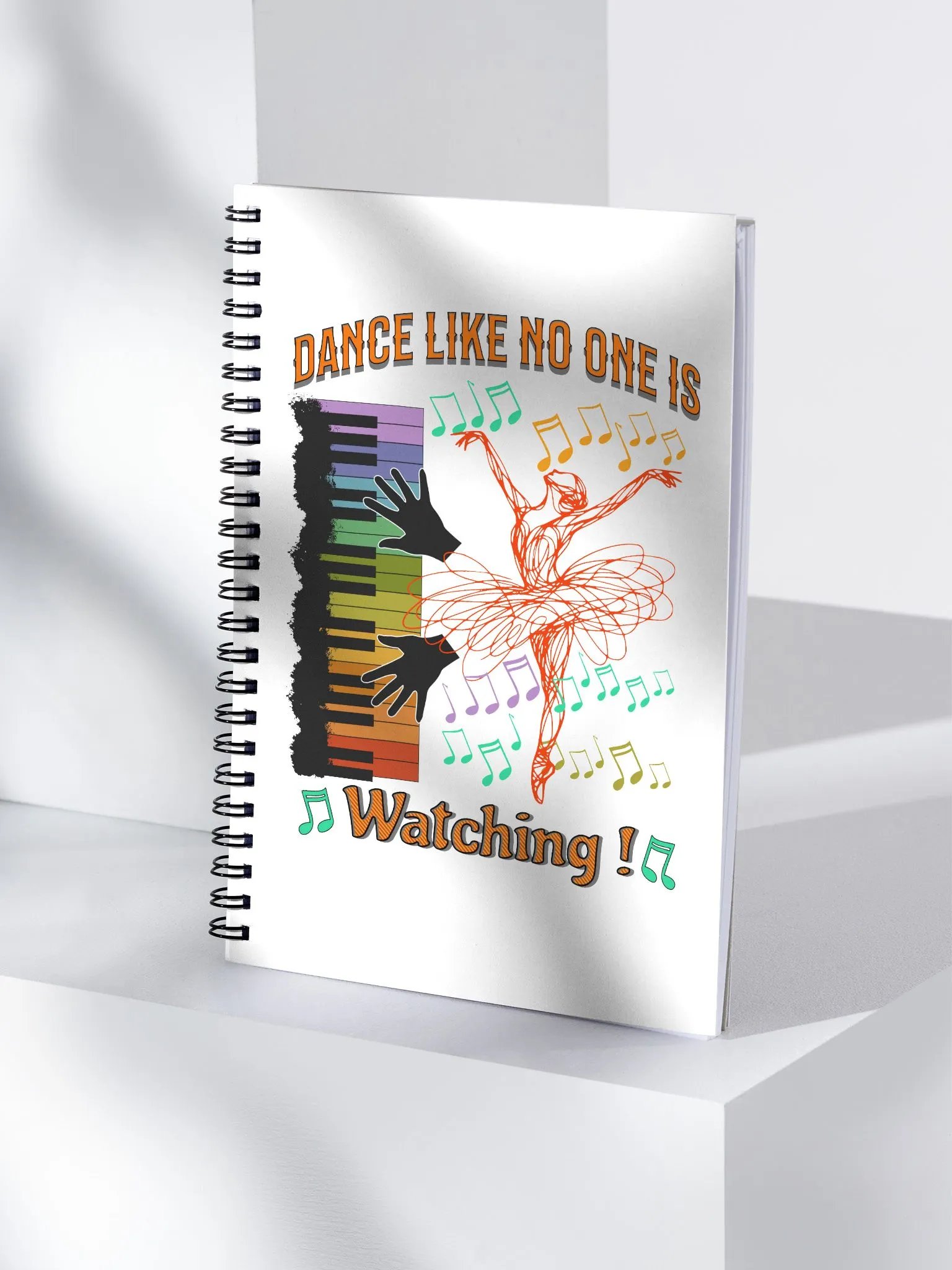 Dance Like No One Is Watching Spiral Notebook product image (3)
