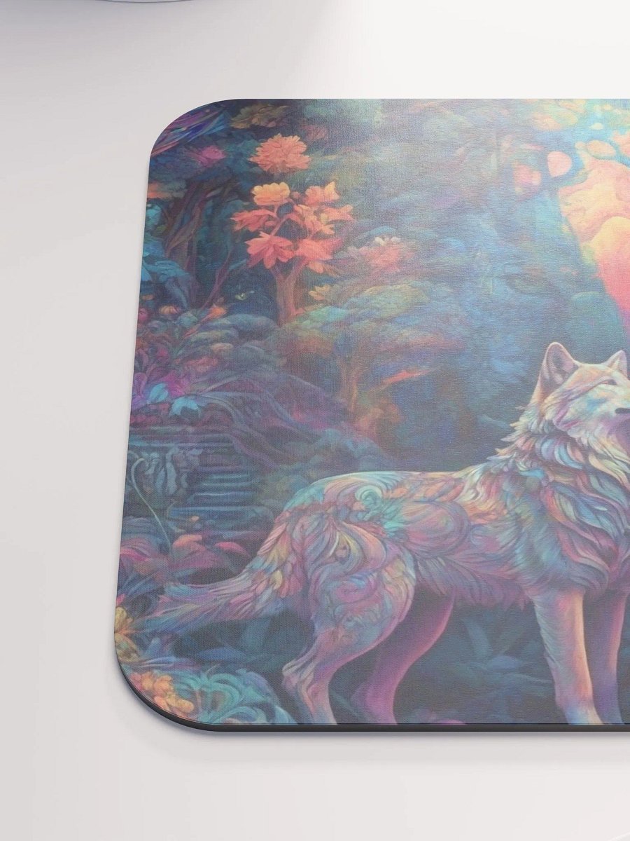 Wolf Animal Spirit Mouse Pad product image (6)