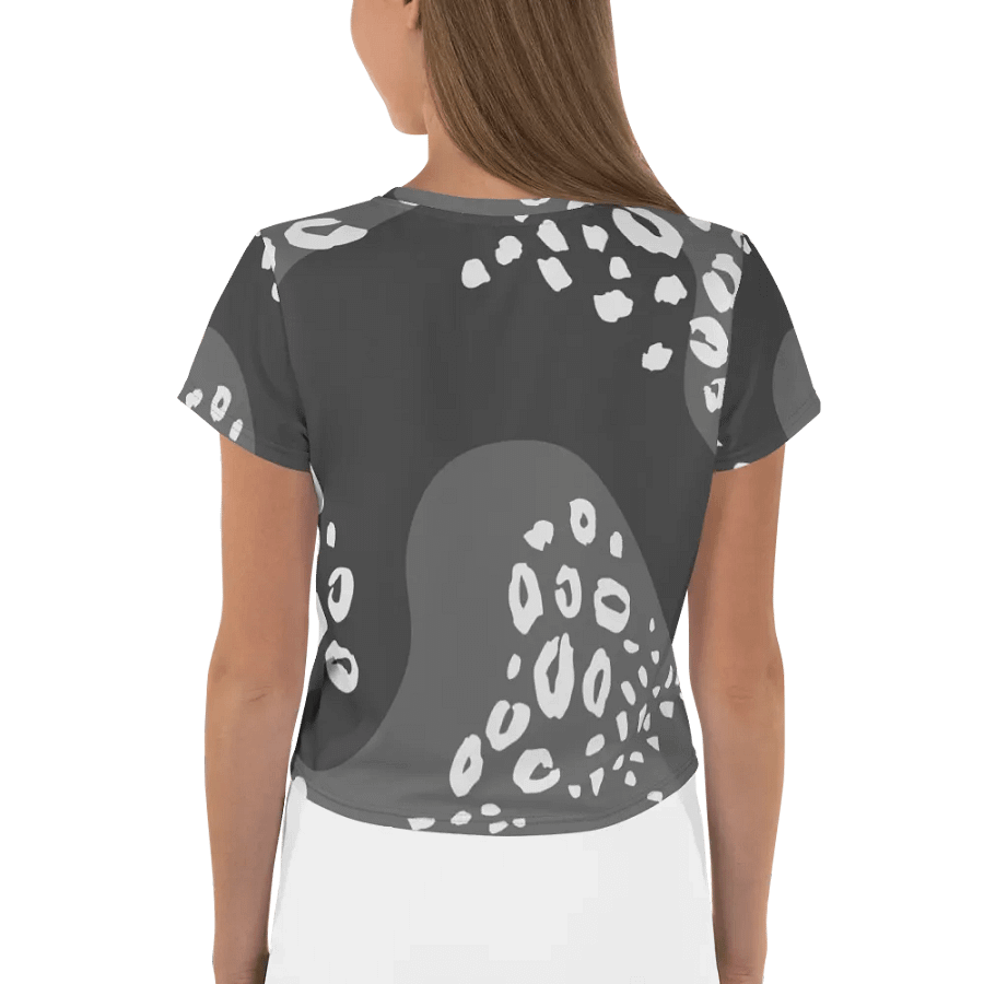 Grey Jungle Allure Crop Tee product image (2)
