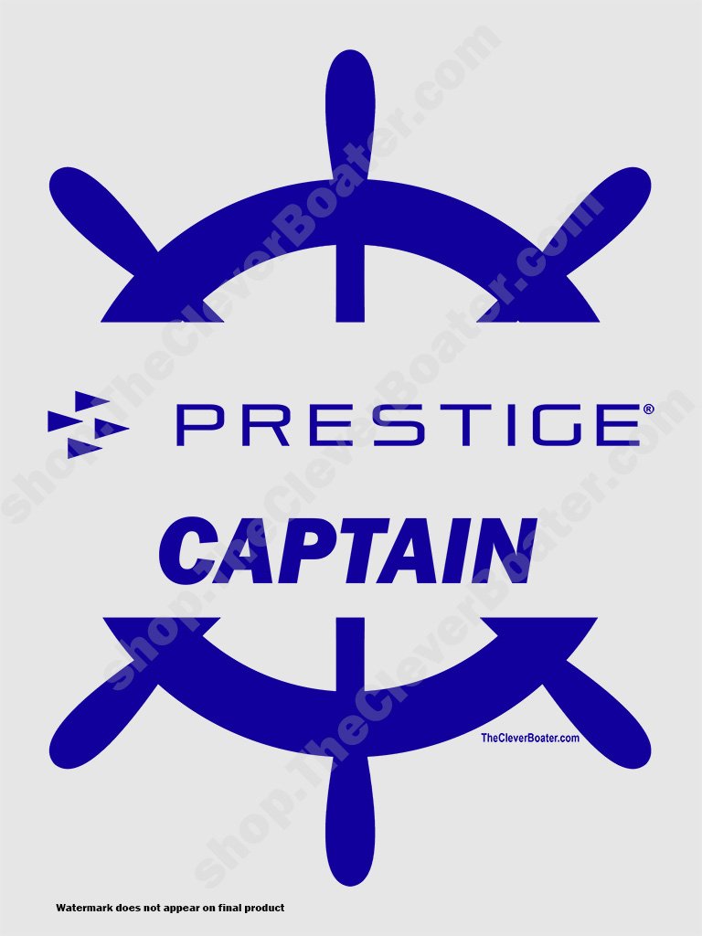 Prestige Captain - T-Shirt - Light Shirt w/Blue Logo product image (2)