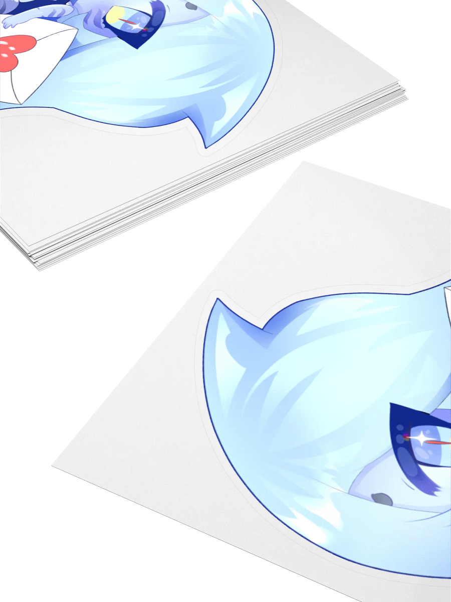Heart Letter Sharky Sticker product image (10)