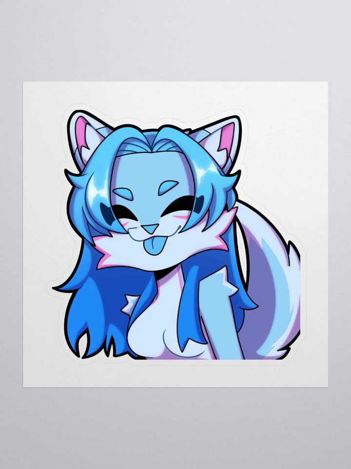 Wolfy Happy Blep product image (1)