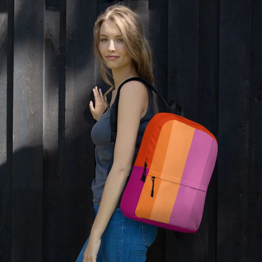 Lesbian Pride Flag - Backpack product image (4)