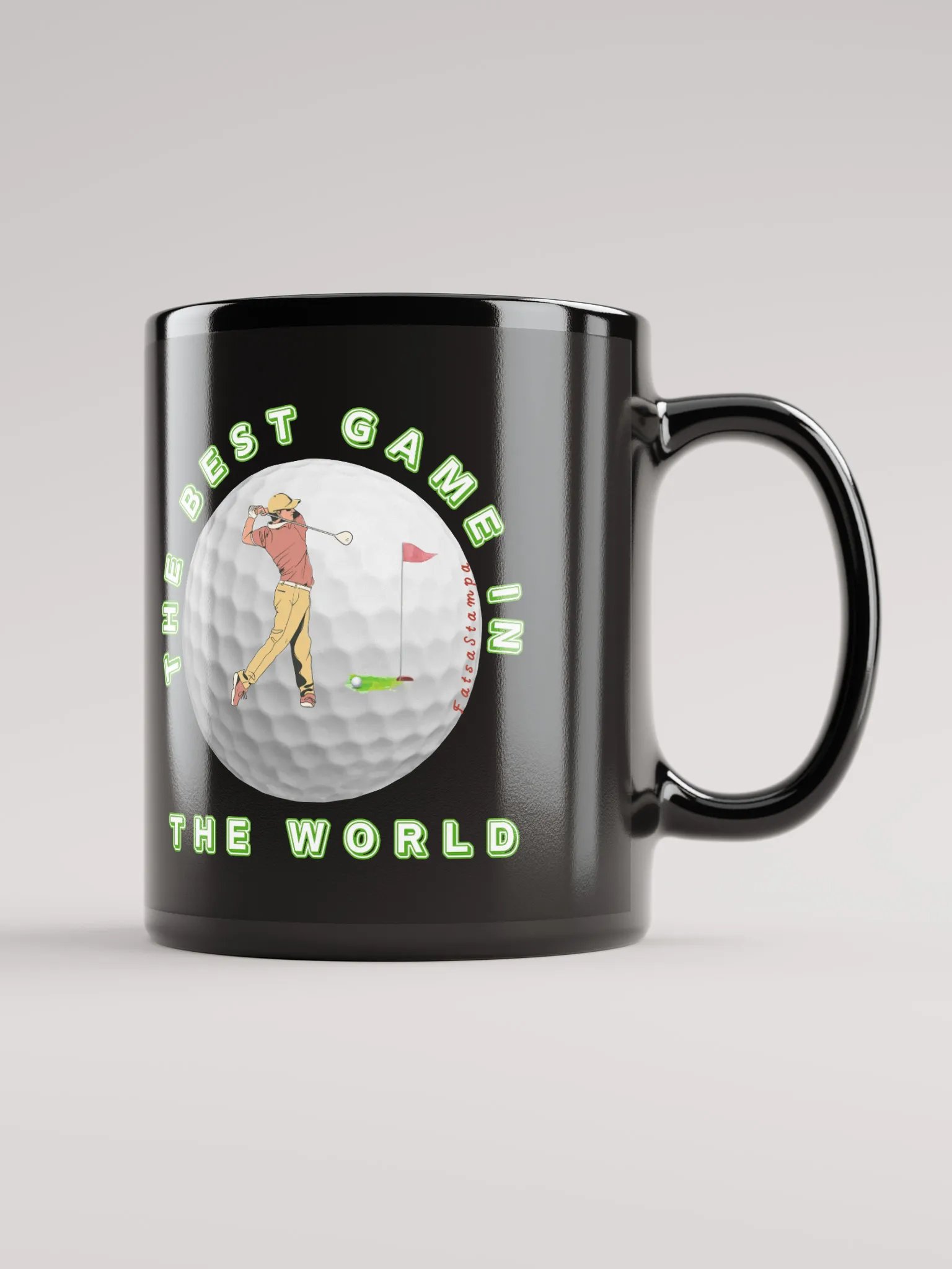 Swing Into Your Morning Golf Mug product image (1)