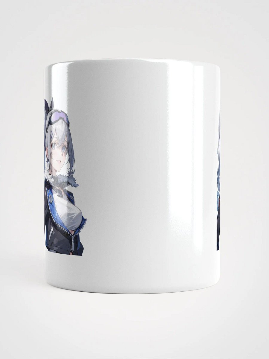 White Glossy Mug - Silverwolf (Honkai Star Rail) product image (5)