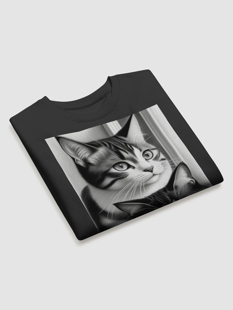 Striped Feline Duo Sweatshirt product image (3)