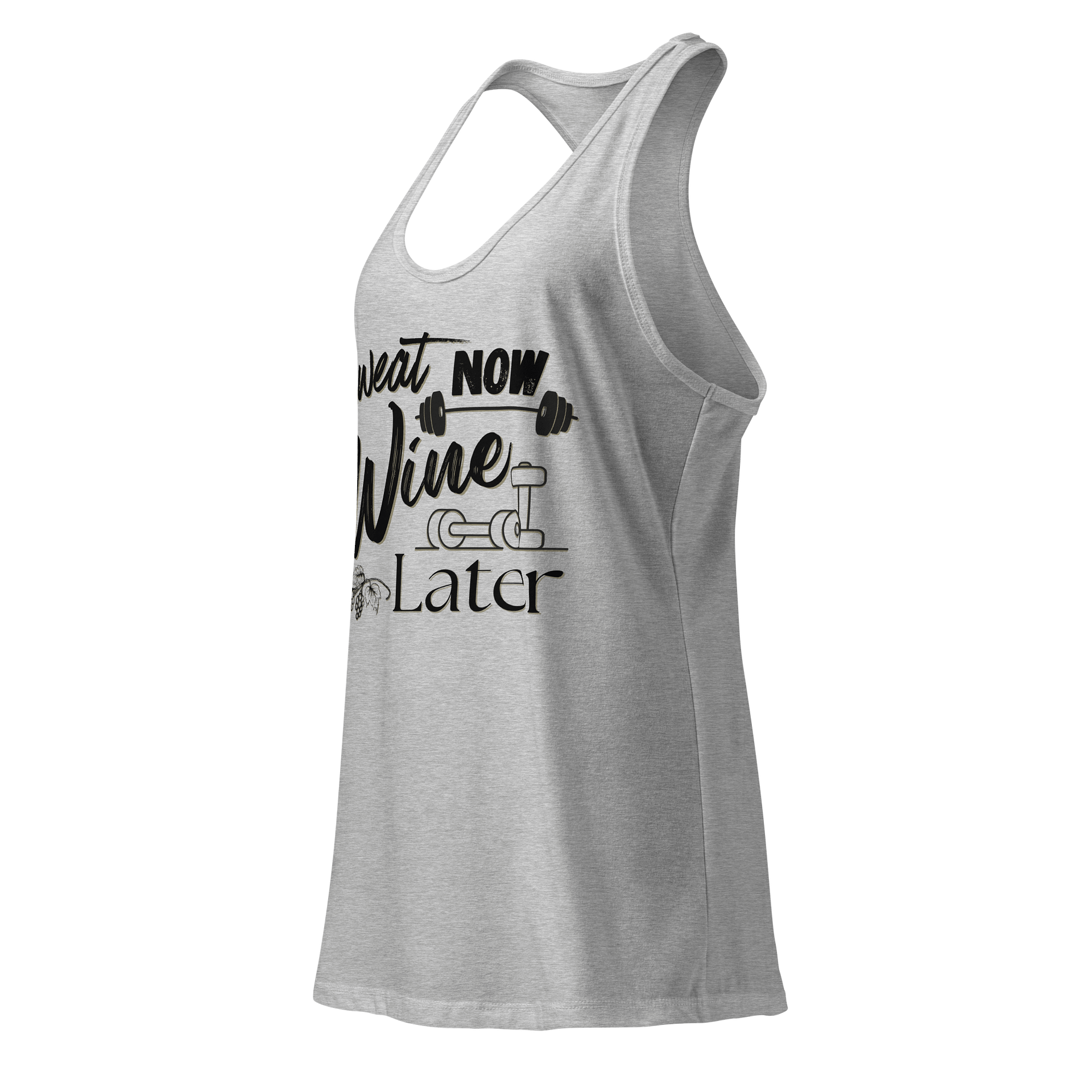 Sweat Now Wine Later Racerback Tank product image (7)