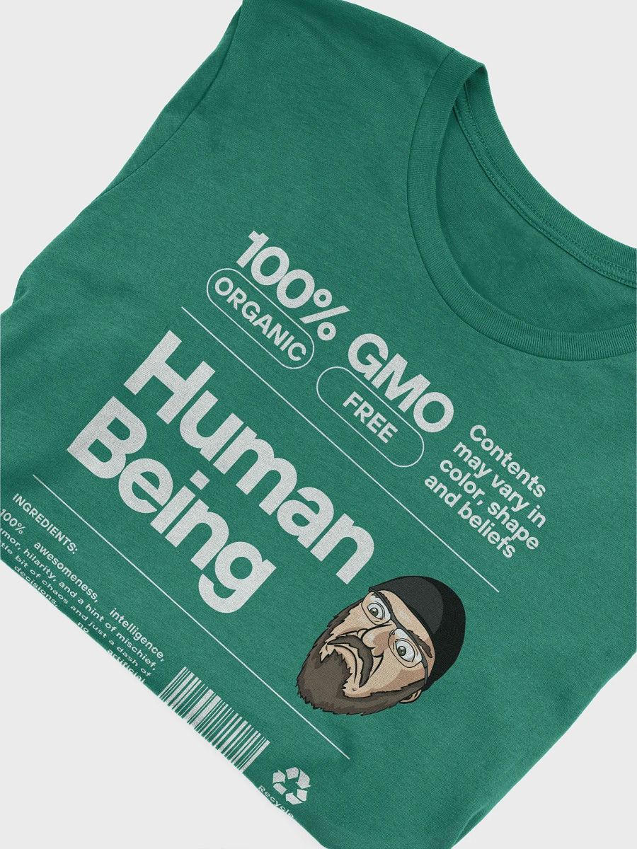 Human Label Supersoft Canvas T-Shirt - Dark product image (3)
