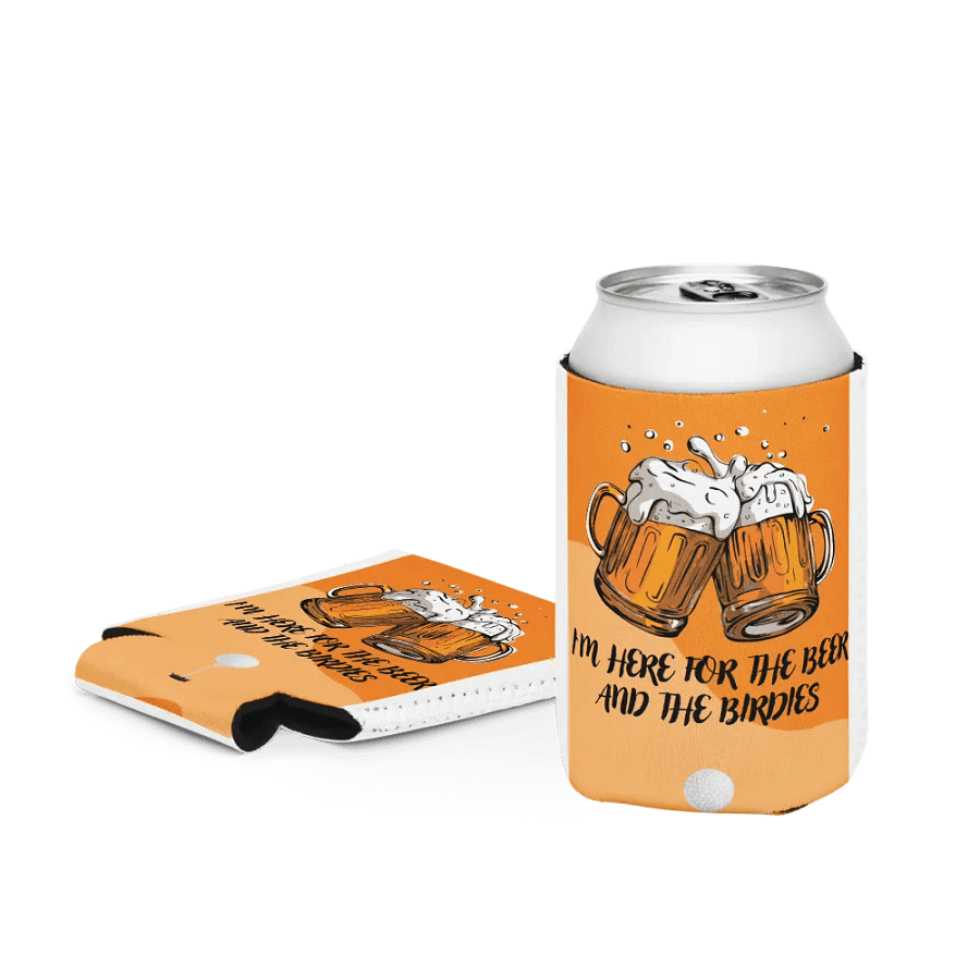 Beer & Birdies Can Cooler product image (4)