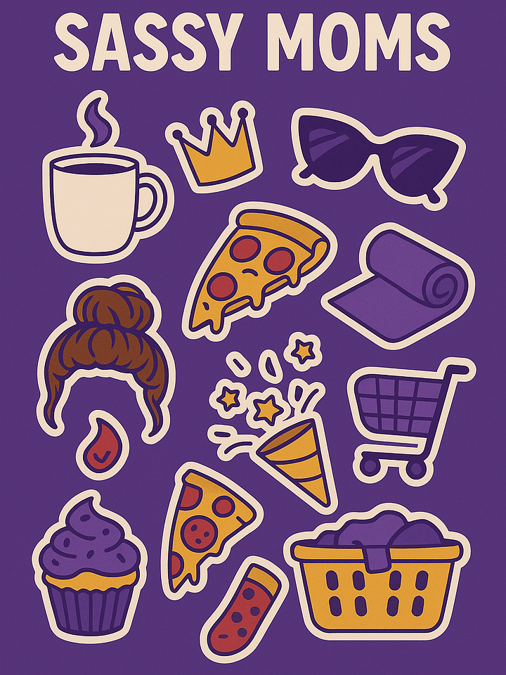 Sassy Moms Sticker Pack product image (1)