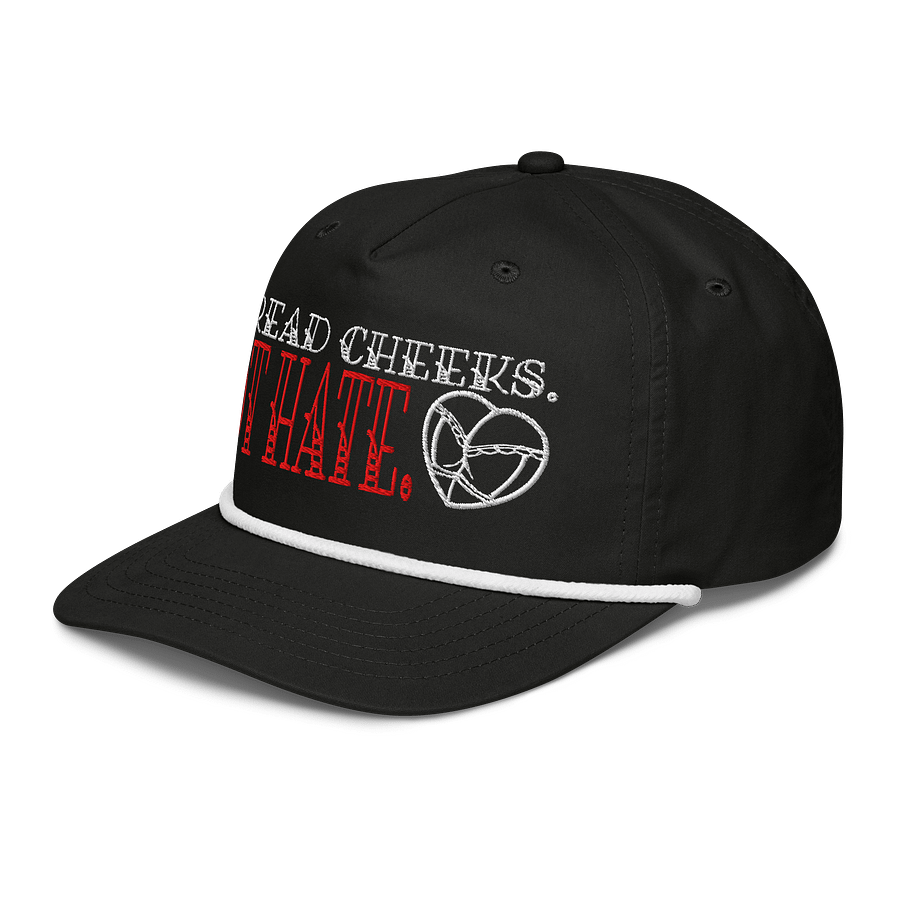 "NOT HATE" Rope Hat product image (6)