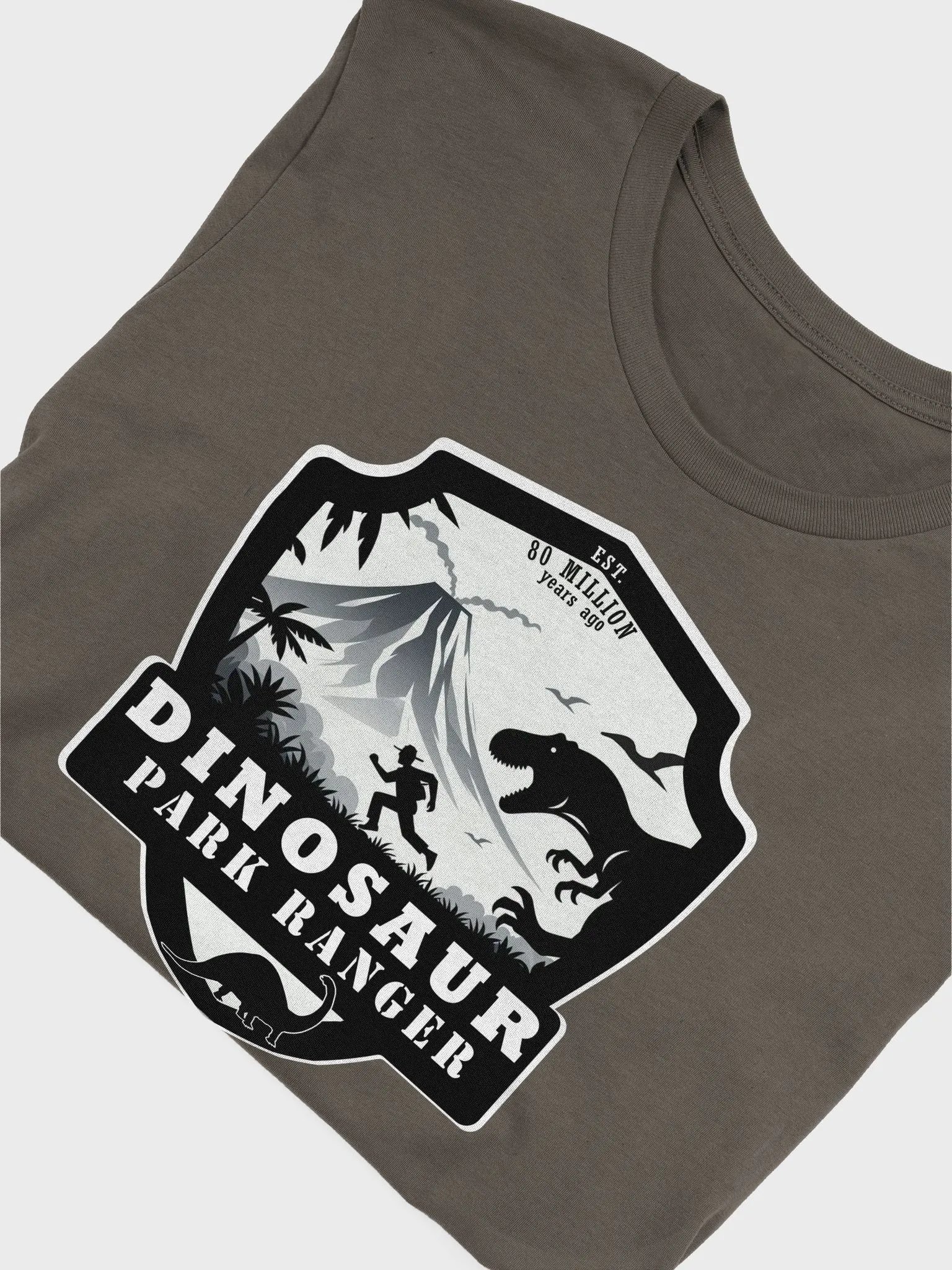Dinosaur Park Ranger Volcano T-Shirt product image (24)
