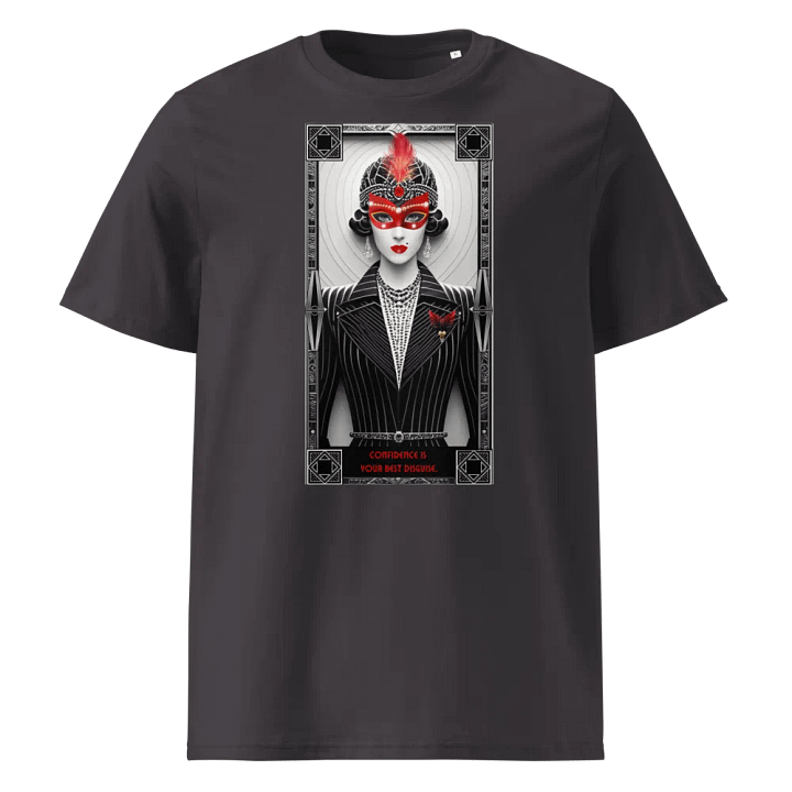 Confidence is your Best Disguise Organic Cotton T-Shirt product image (5)