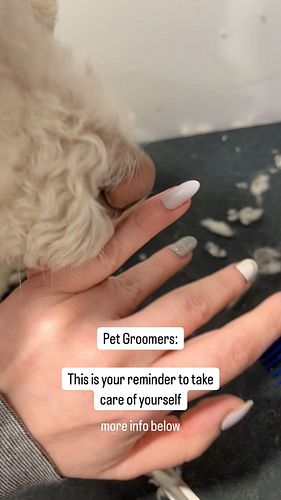 As pet groomers, our bodies are truly our most important tools—without them, we simply can't do our job.

This video shows my...
