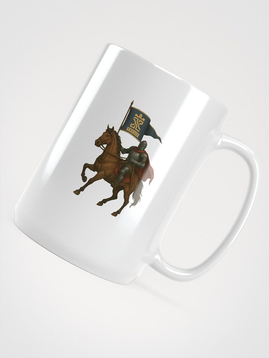 Knight's Valor White Glossy Mug product image (4)