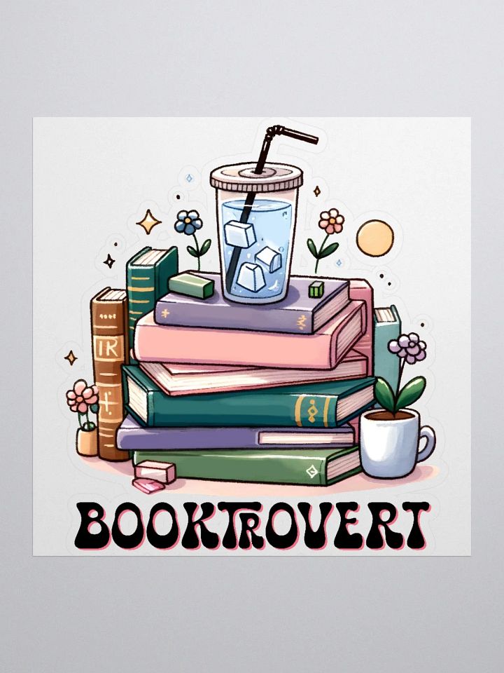 Booktrovert Sticker product image (1)