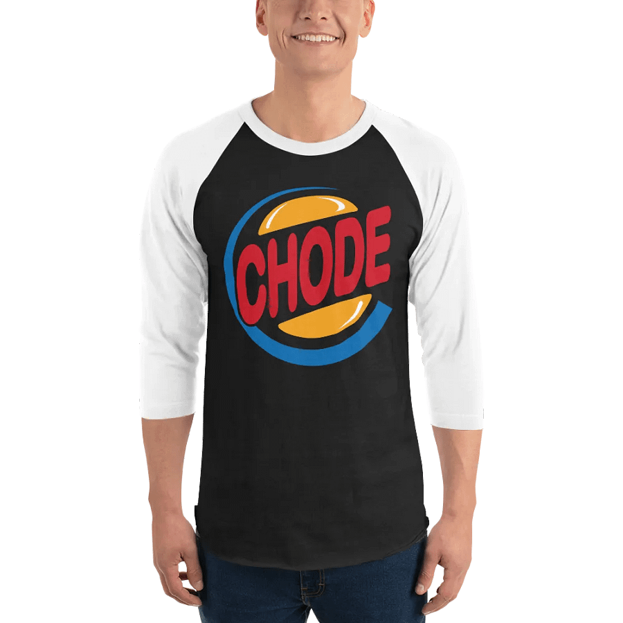 Chode Burger raglan product image (3)