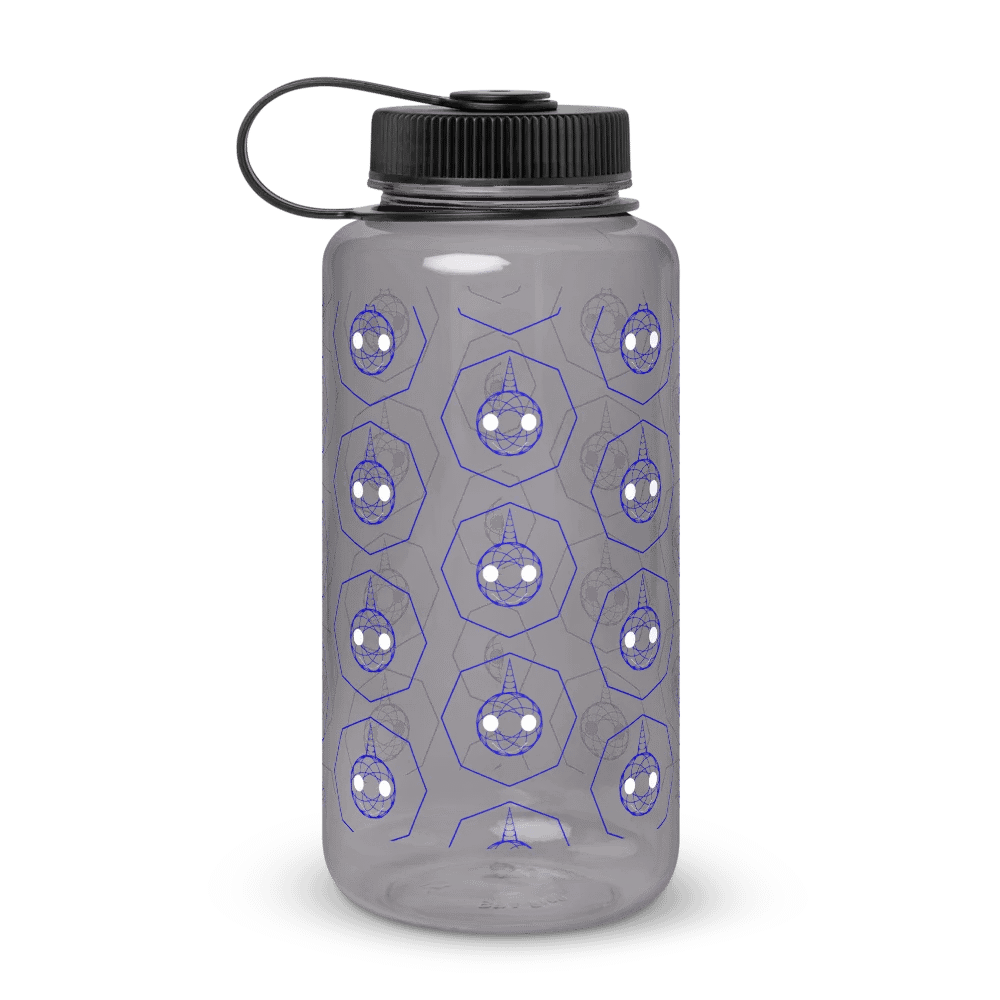 narwhal corp labs logo water bottle product image (1)