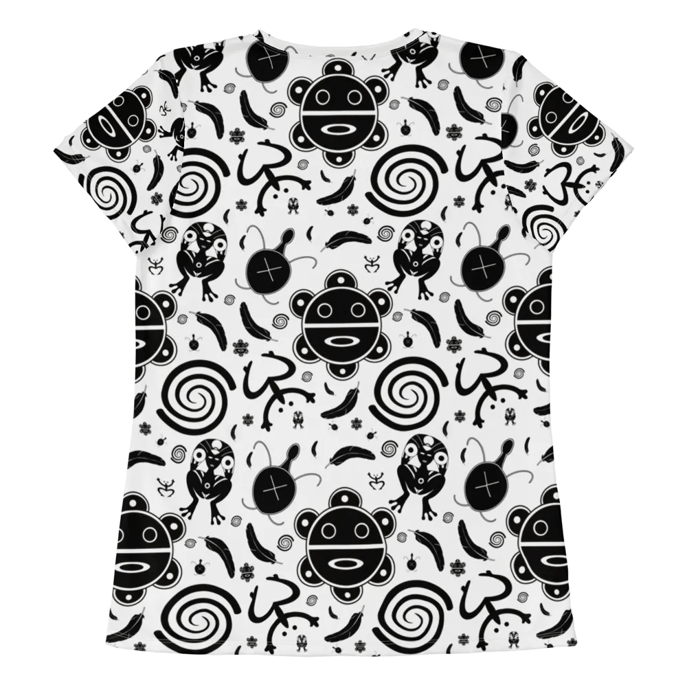 Taino Symbols Women's Athletic Tee product image (9)