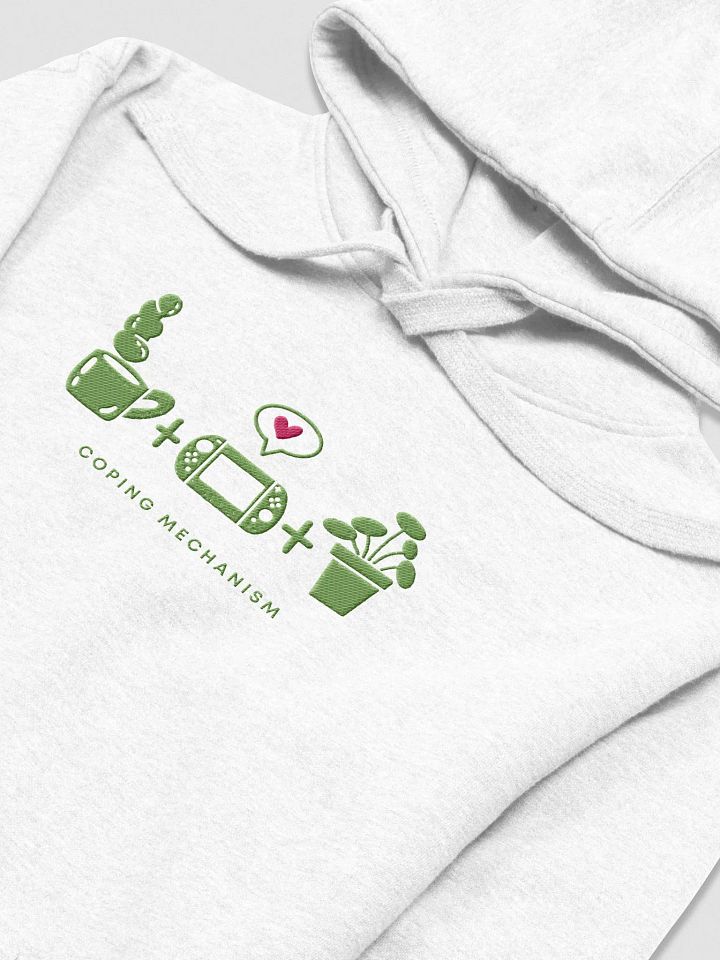 COPING MECHANISM GREEN HOODIE product image (2)