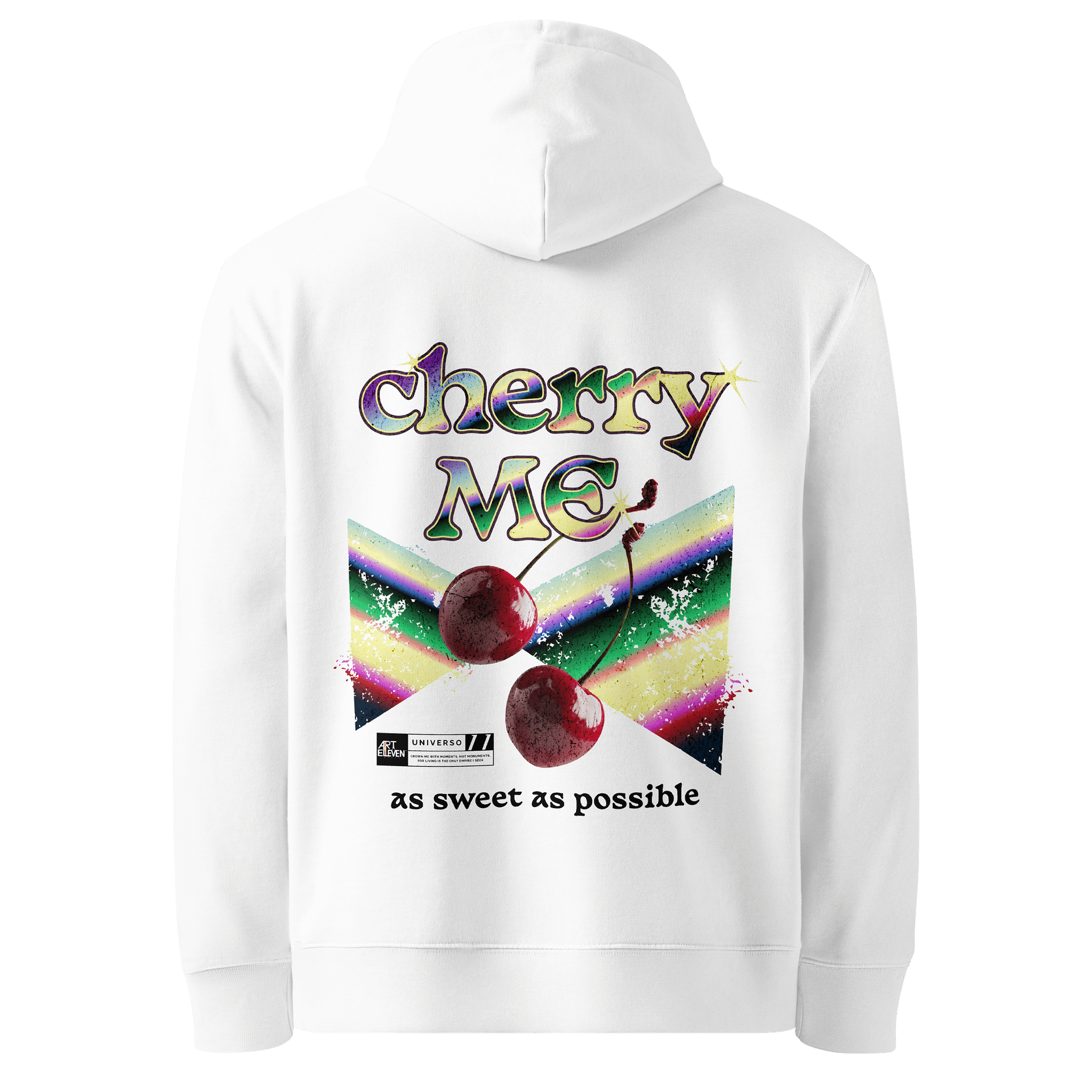 "Cherry Me" Hoodie: Cozy Sweetness. Bold Comfort. 🍒🍭 product image (2)