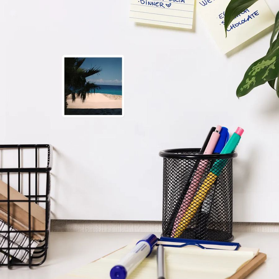 Tropical Paradise Die-Cut Magnet product image (12)