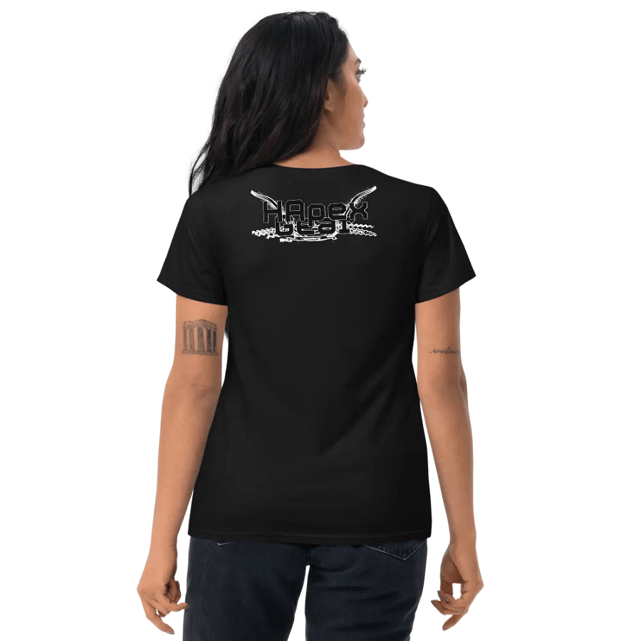Women's Middleweight T-Shirt - Black HApex Gear Black Logo product image (11)