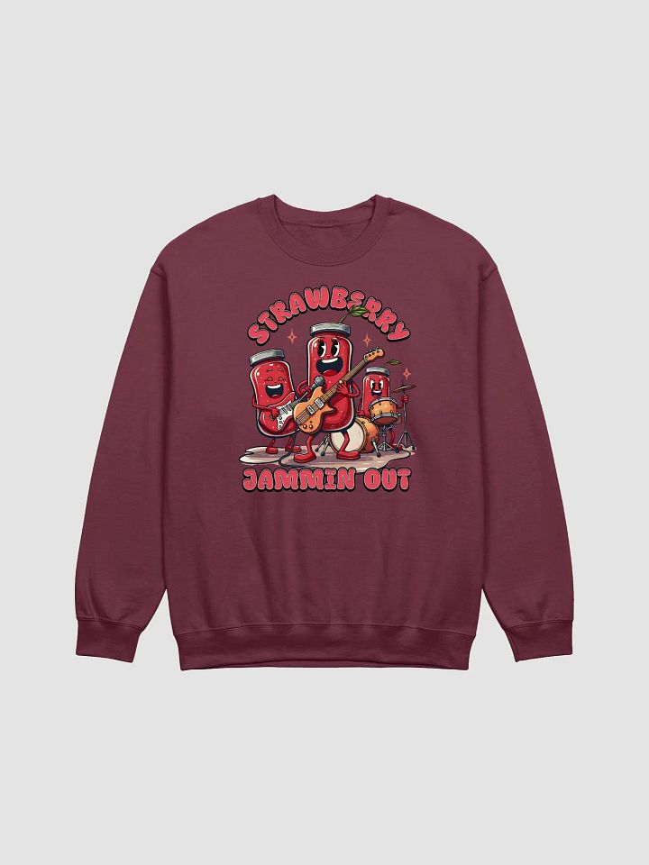 Strawberry Jammin Out Air-Spun Classic Crewneck Sweatshirt product image (9)
