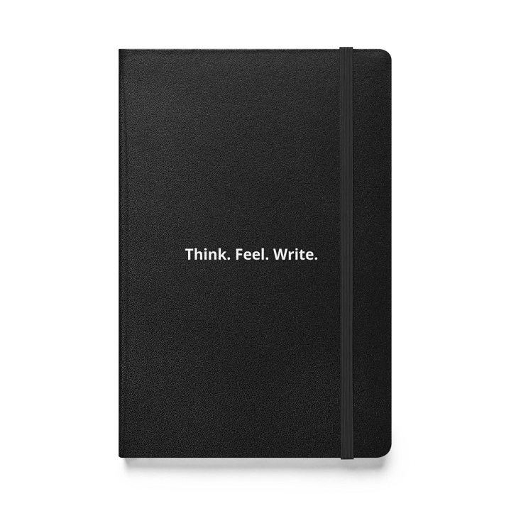 Think. Feel. Write. notebook - Black Edition product image (1)