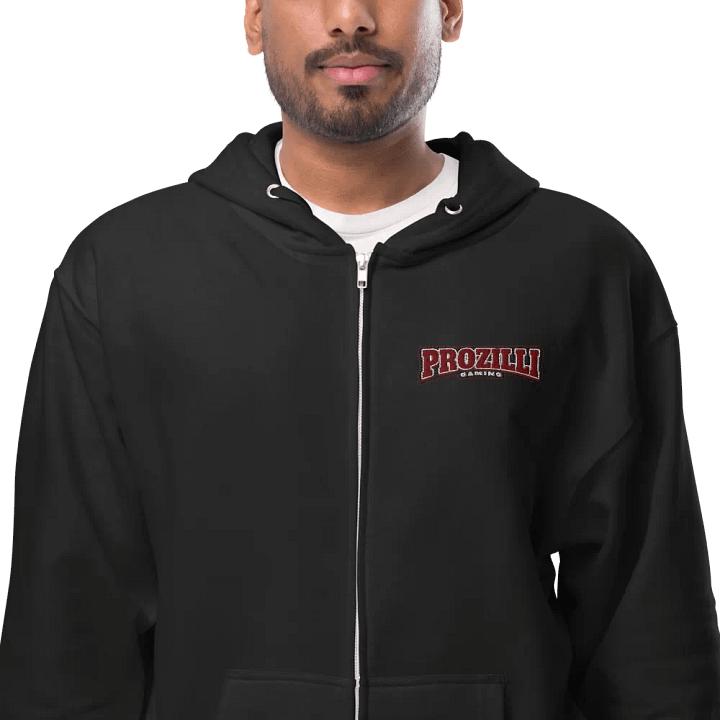 Prozilli Gaming Fleece Zip-Up Hoodie – Community Gaming Apparel product image (1)